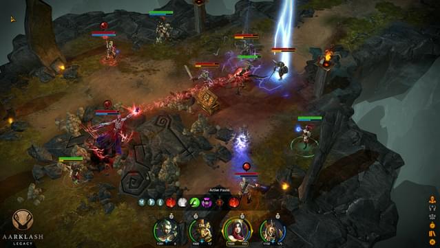 Aarklash: Legacy Gameplay Screenshot
