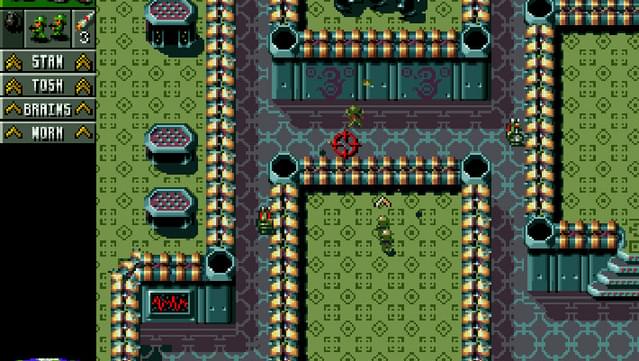 Cannon Fodder Gameplay Screenshot