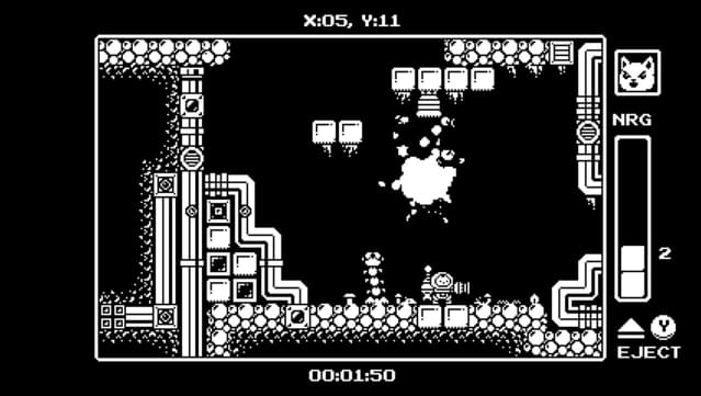 Gato Roboto Gameplay Screenshot