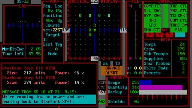 STAR FLEET II – Krellan Commander Version PC Screenshot