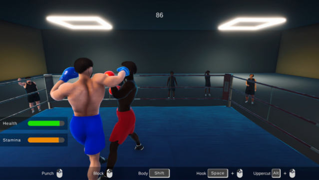 Boxing Simulator Gameplay Screenshot