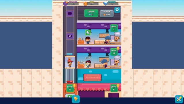 Restaurant Manager Simulator Gameplay Screenshot