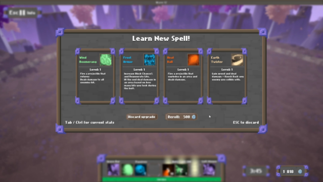 Spell Defender Gameplay Screenshot