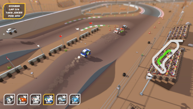 SuperSpec Rallycross Gameplay Screenshot